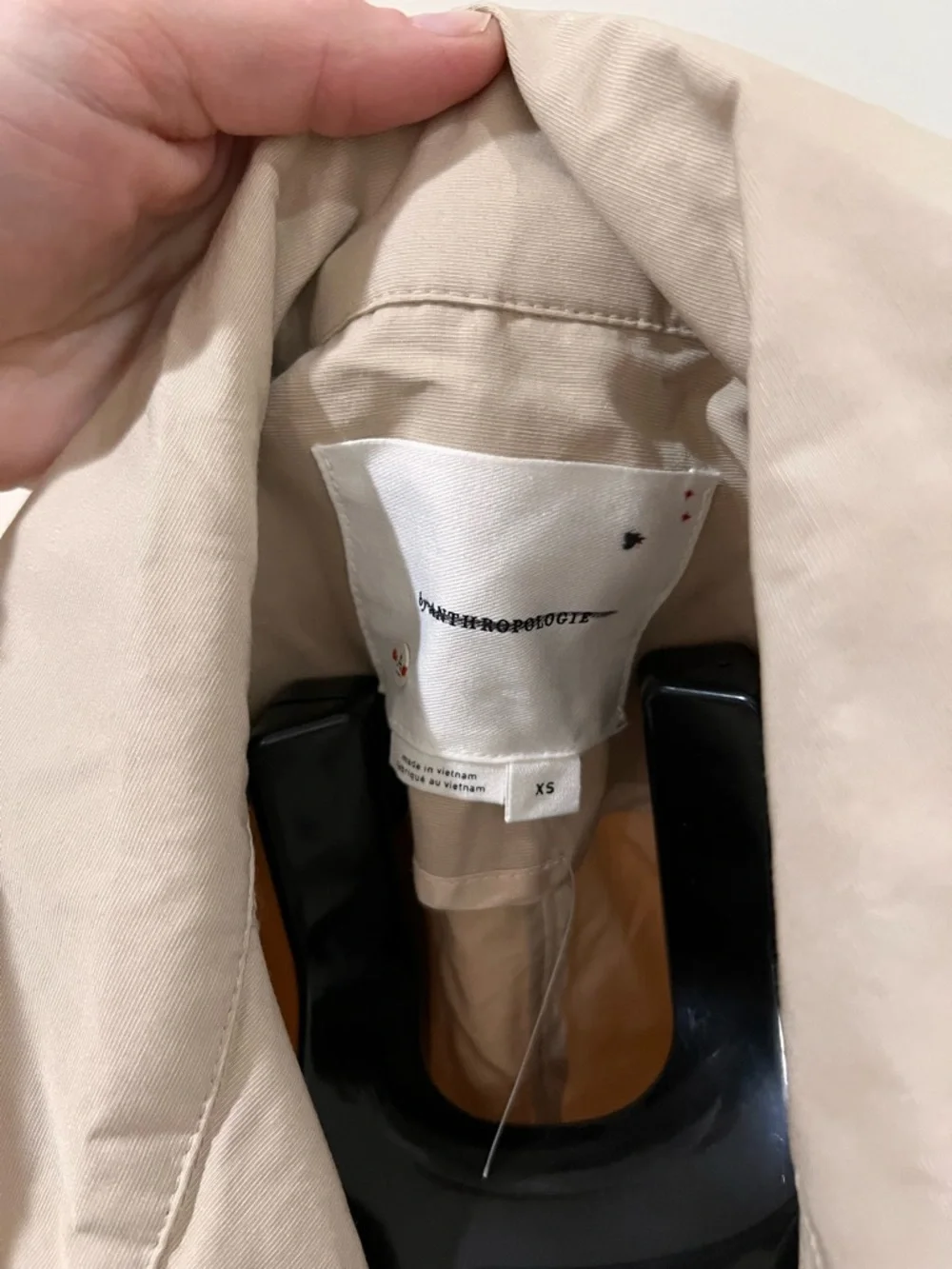 Anthropologie Sleeveless Beige Utility Vest - Picture 5 of 5